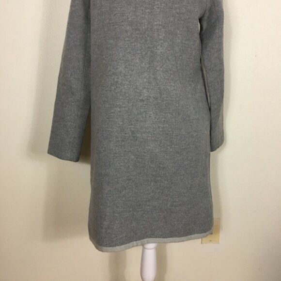 Babaton Aritzia Grey Wool Long Winter Coat - Picture 7 of 8